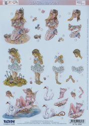 Reddy Creative Cards- 3D die-cuts - Mermaids - Christine Haworth