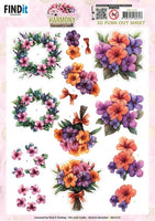 
              3D Push Out - Berries Beauties - Blooming Harmony - Blooming Bouquet
            
