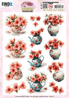 
              3D Push Out - Berries Beauties - Blooming Harmony -  Blooming Elegance
            