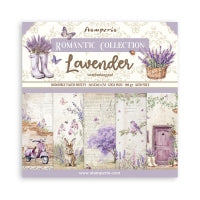 STAMPERIA - Lavender - Scrapbooking pad  - 305 x 305mm Large