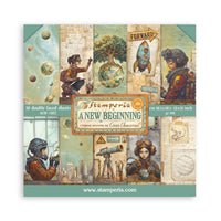 
              STAMPERIA - A New Beginning - Scrapbooking Pad 305x305mm 10 sheets
            