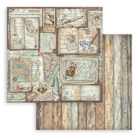 STAMPERIA - 12”x12” (30.5x30.5 cm) Paper Pad 10 double sided printed sheets - Symphony