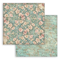 STAMPERIA - 12”x12” (30.5x30.5 cm) Paper Pad 10 double sided printed Backgrounds sheets - Symphony