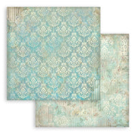 STAMPERIA - 12”x12” (30.5x30.5 cm) Paper Pad 10 double sided printed Backgrounds sheets - Symphony
