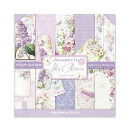 STAMPERIA - Lilac - Scrapbooking pad  - 305 x 305mm Large (Copy)