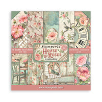 
              STAMPERIA - House of Roses - Scrapbooking Pad 10 Sheets 305x305mm
            