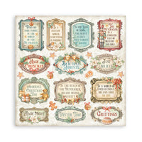 STAMPERIA -8”x8” (20.3x20.3 cm) Paper Pad 10 double sided printed sheets - The Nutcracker