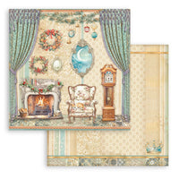 STAMPERIA -8”x8” (20.3x20.3 cm) Paper Pad 10 double sided printed sheets - The Nutcracker