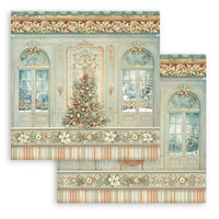 STAMPERIA -8”x8” (20.3x20.3 cm) Paper Pad 10 double sided printed sheets - The Nutcracker