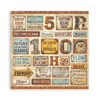 
              STAMPERIA - A New Beginning - Scrapbooking Pad 203X203MM 10 sheets
            