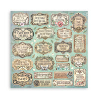 
              STAMPERIA - Scrapbooking Printed Pad for Art and Craft 10 sheets cm 20,3X20,3 (8"X8") - Gardens of Time
            