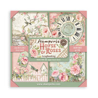 
              STAMPERIA - House of Roses - Scrapbooking Pad 22 Sheets 203x203mm
            