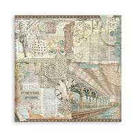 
              STAMPERIA - Scrapbooking Printed Pad for Art and Craft 22 sheets cm 20,3X20,3 (8"X8") Single Face Gardens of Tim
            