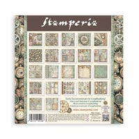 
              STAMPERIA - Scrapbooking Printed Pad for Art and Craft 22 sheets cm 20,3X20,3 (8"X8") Single Face Gardens of Tim
            