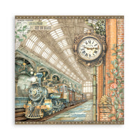 
              STAMPERIA - Scrapbooking Printed Pad for Art and Craft 22 sheets cm 20,3X20,3 (8"X8") Single Face Gardens of Tim
            