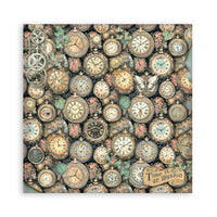 
              STAMPERIA - Scrapbooking Printed Pad for Art and Craft 22 sheets cm 20,3X20,3 (8"X8") Single Face Gardens of Tim
            