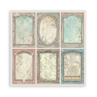 STAMPERIA - 8”x8” (20.3x20.3 cm) Paper Pad 22 single sided paper sheets - Symphony