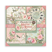 
              STAMPERIA - House of Roses - Scrapbooking Pad 22 Sheets 305x305mm
            