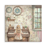 STAMPERIA - 12”x12” (30.5x30.5 cm) Paper Pad 22 single sided paper sheets - Symphony