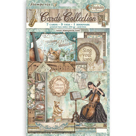 STAMPERIA - Printed Art Cards Collection - Symphony