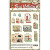 STAMPERIA - Printed Art Cards Collection - Oriental Garden
