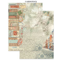 
              STAMPERIA - Art of Travelling - Junk Journal Stickers Backgrounds Cut-Outs (SBJK18)
            