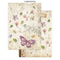 STAMPERIA - Printed Art Junk journal: stickers, cut-outs, backgrounds for Art and Craft - All Around