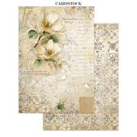 STAMPERIA - Printed Art Junk journal: stickers, cut-outs, backgrounds for Art and Craft - All Around
