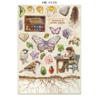 STAMPERIA - Printed Art Junk journal: stickers, cut-outs, backgrounds for Art and Craft - All Around
