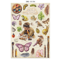 STAMPERIA - Printed Art Junk journal: stickers, cut-outs, backgrounds for Art and Craft - All Around