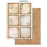 STAMPERIA - Printed Art Junk journal: stickers, cut-outs, backgrounds for Art and Craft - All Around