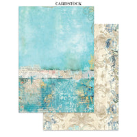 STAMPERIA - Printed Art Junk journal: stickers, cut-outs, backgrounds for Art and Craft - Wonderland