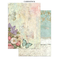 STAMPERIA - Printed Art Junk journal: stickers, cut-outs, backgrounds for Art and Craft - Wonderland
