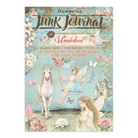 STAMPERIA - Printed Art Junk journal: stickers, cut-outs, backgrounds for Art and Craft - Wonderland