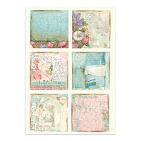 STAMPERIA - Printed Art Junk journal: stickers, cut-outs, backgrounds for Art and Craft - Wonderland