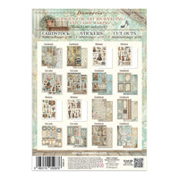 STAMPERIA - Printed Art Junk journal: stickers, cut-outs, backgrounds for Art and Craft - Symphony