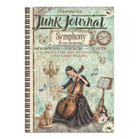 STAMPERIA - Printed Art Junk journal: stickers, cut-outs, backgrounds for Art and Craft - Symphony