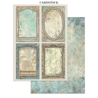 STAMPERIA - Printed Art Junk journal: stickers, cut-outs, backgrounds for Art and Craft - Symphony