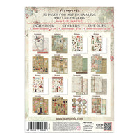 STAMPERIA - Printed Art Junk journal: stickers, cut-outs, backgrounds for Art and Craft - Oriental Garden