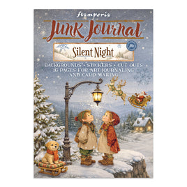 STAMPERIA - Printed Art Junk journal: stickers, cut-outs, backgrounds for Art and Craft - Silent Night