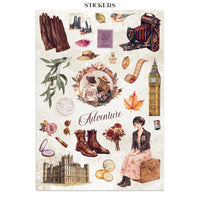 STAMPERIA - Printed Art Junk journal: stickers, cut-outs, backgrounds for Art and Craft - Our Way