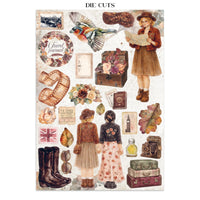 STAMPERIA - Printed Art Junk journal: stickers, cut-outs, backgrounds for Art and Craft - Our Way