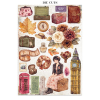 STAMPERIA - Printed Art Junk journal: stickers, cut-outs, backgrounds for Art and Craft - Our Way