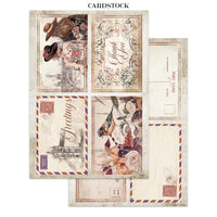 STAMPERIA - Printed Art Junk journal: stickers, cut-outs, backgrounds for Art and Craft - Our Way