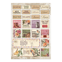 STAMPERIA - Printed Art Junk journal: stickers, cut-outs, backgrounds for Art and Craft - Our Way
