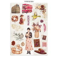 STAMPERIA - Printed Art Junk journal: stickers, cut-outs, backgrounds for Art and Craft - Our Way