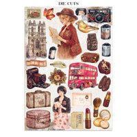 STAMPERIA - Printed Art Junk journal: stickers, cut-outs, backgrounds for Art and Craft - Our Way