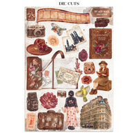 STAMPERIA - Printed Art Junk journal: stickers, cut-outs, backgrounds for Art and Craft - Our Way