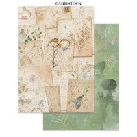 STAMPERIA - Printed Art Junk journal: stickers, cut-outs, backgrounds for Art and Craft - Flowers and Poems
