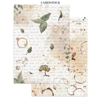 STAMPERIA - Printed Art Junk journal: stickers, cut-outs, backgrounds for Art and Craft - Flowers and Poems